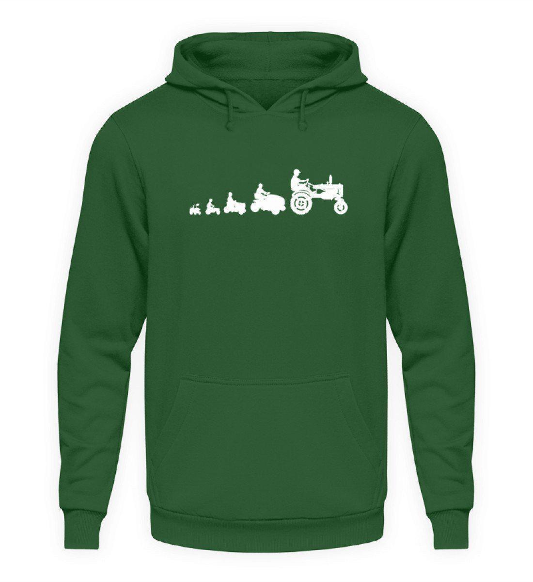 Evolution Leben · Unisex Kapuzenpullover Hoodie-Unisex Hoodie-Bottle Green-L-Agrarstarz