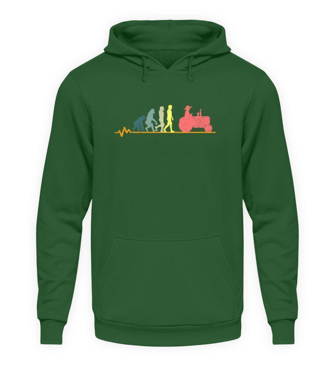 Evolution Retro · Unisex Kapuzenpullover Hoodie-Unisex Hoodie-Bottle Green-L-Agrarstarz