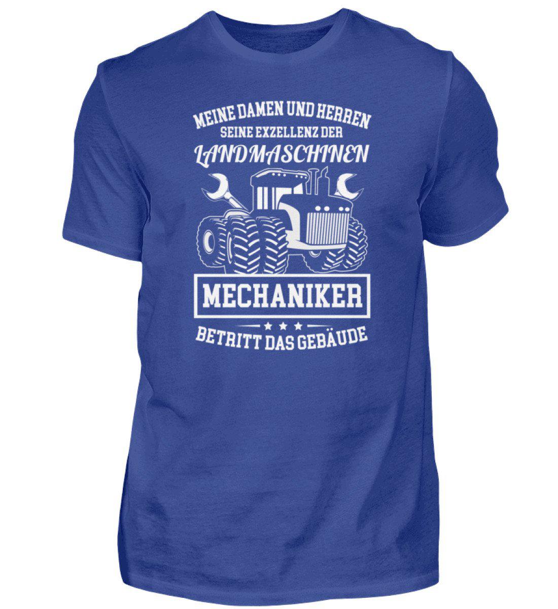 Exzellenz der Mechaniker · Herren T-Shirt-Herren Basic T-Shirt-Royal Blue-S-Agrarstarz