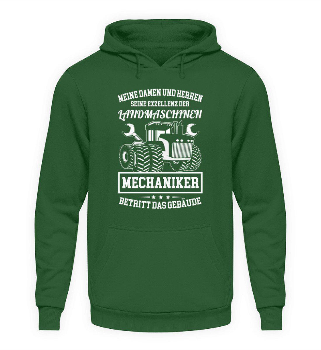 Exzellenz der Mechaniker · Unisex Kapuzenpullover Hoodie-Unisex Hoodie-Bottle Green-L-Agrarstarz