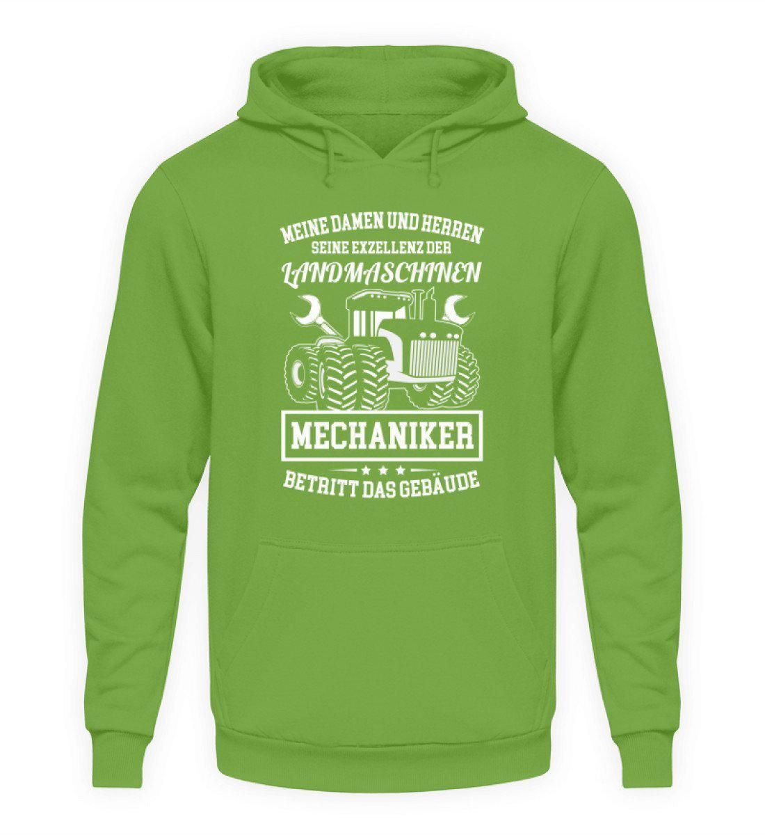 Exzellenz der Mechaniker · Unisex Kapuzenpullover Hoodie-Unisex Hoodie-LimeGreen-L-Agrarstarz