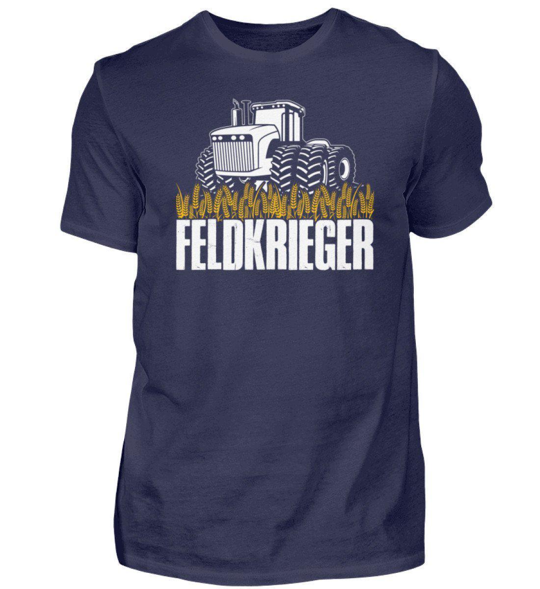 Feldkrieger · Herren T-Shirt-Herren Basic T-Shirt-Navy-S-Agrarstarz