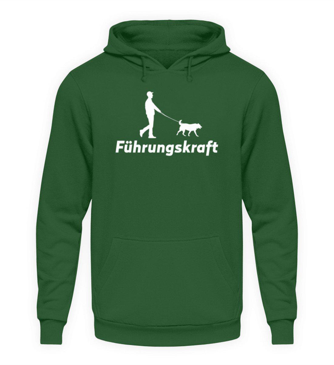 Führungskraft Hund · Unisex Kapuzenpullover Hoodie-Unisex Hoodie-Bottle Green-S-Agrarstarz