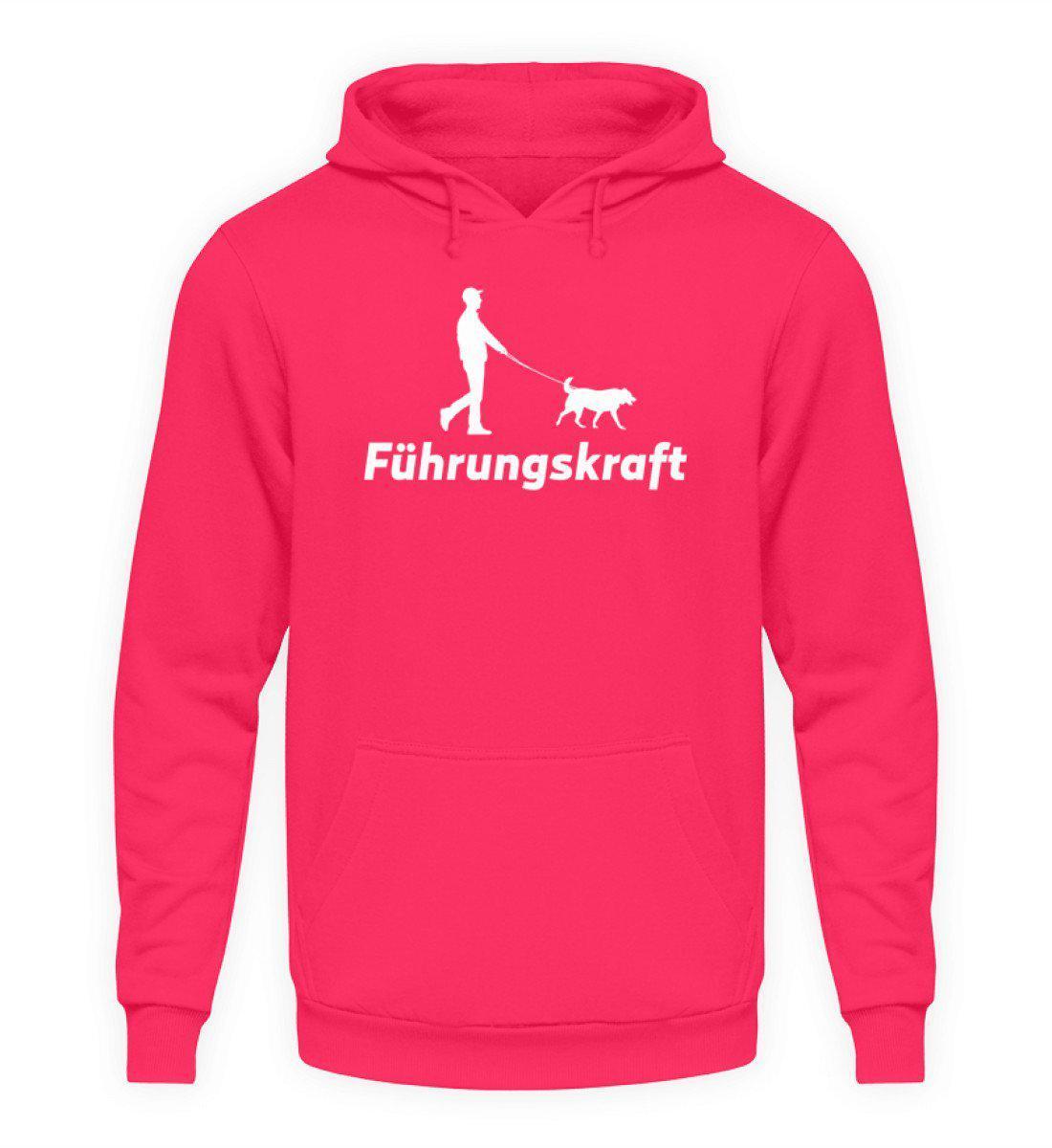 Führungskraft Hund · Unisex Kapuzenpullover Hoodie-Unisex Hoodie-Hot Pink-S-Agrarstarz
