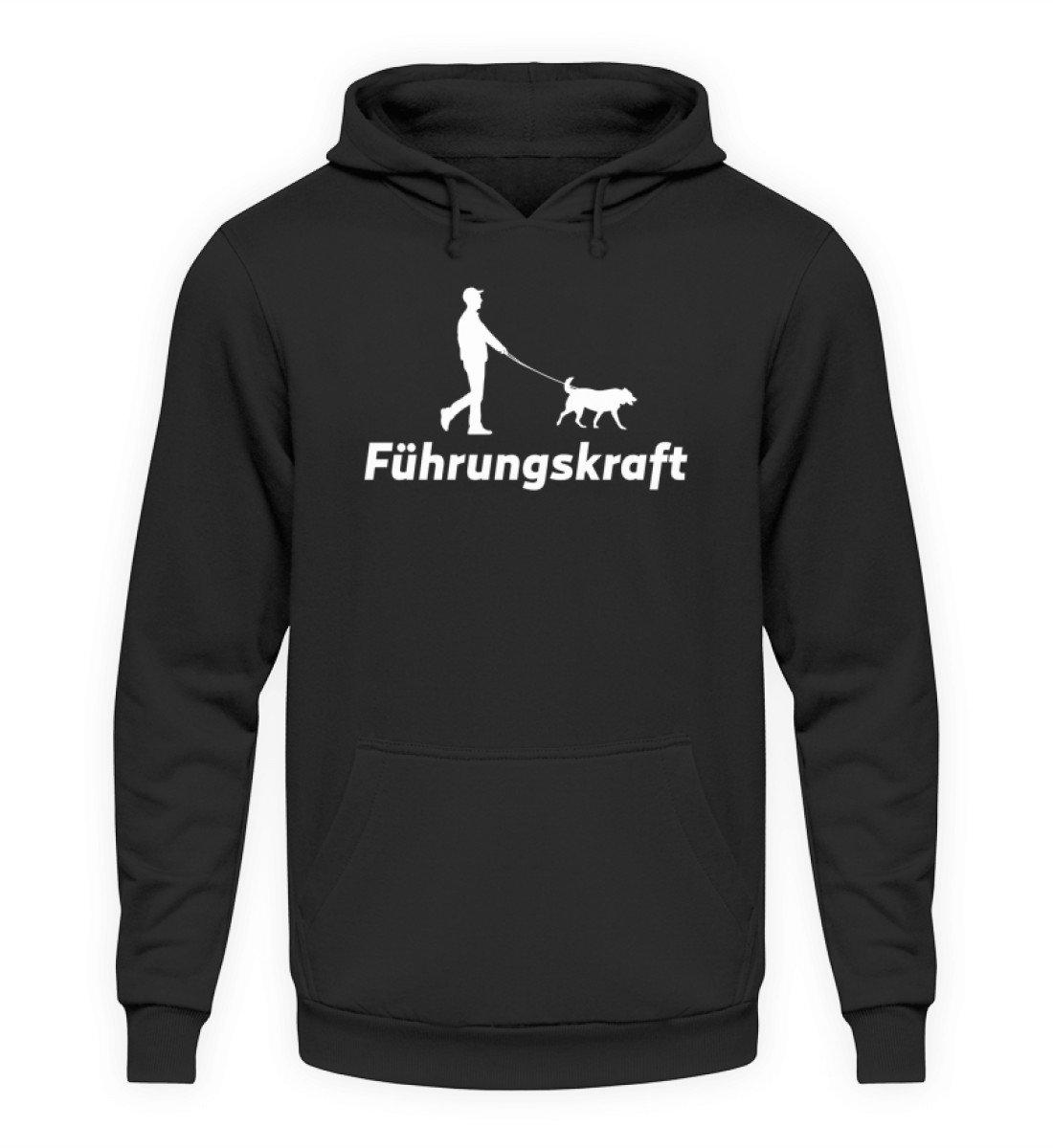 Führungskraft Hund · Unisex Kapuzenpullover Hoodie-Unisex Hoodie-Jet Black-S-Agrarstarz