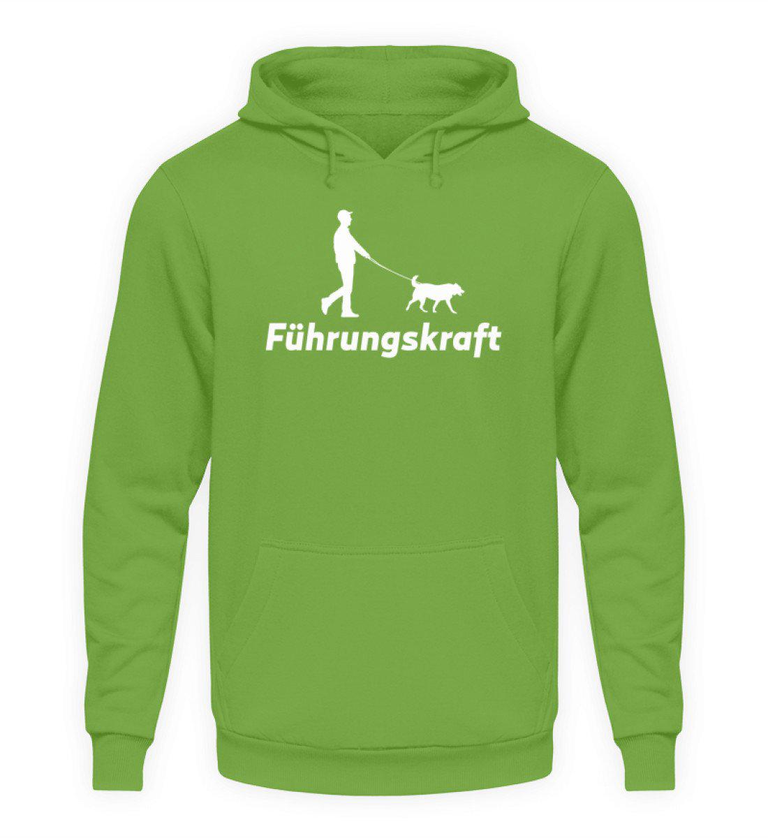 Führungskraft Hund · Unisex Kapuzenpullover Hoodie-Unisex Hoodie-LimeGreen-S-Agrarstarz