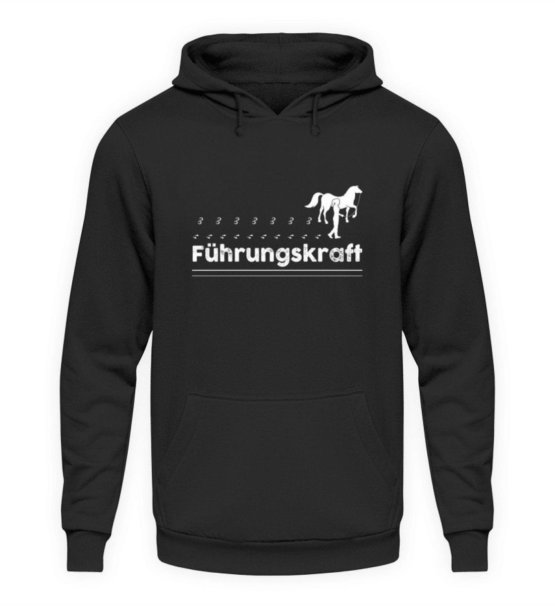 Führungskraft Pferd 2 · Unisex Kapuzenpullover Hoodie-Unisex Hoodie-Jet Black-XS-Agrarstarz