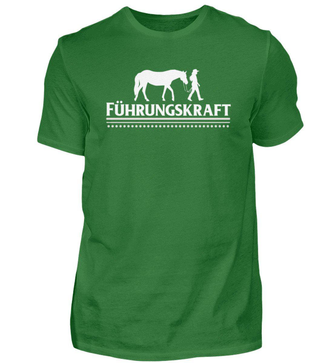 Führungskraft Pferd Frau · Herren T-Shirt-Herren Basic T-Shirt-Kelly Green-S-Agrarstarz