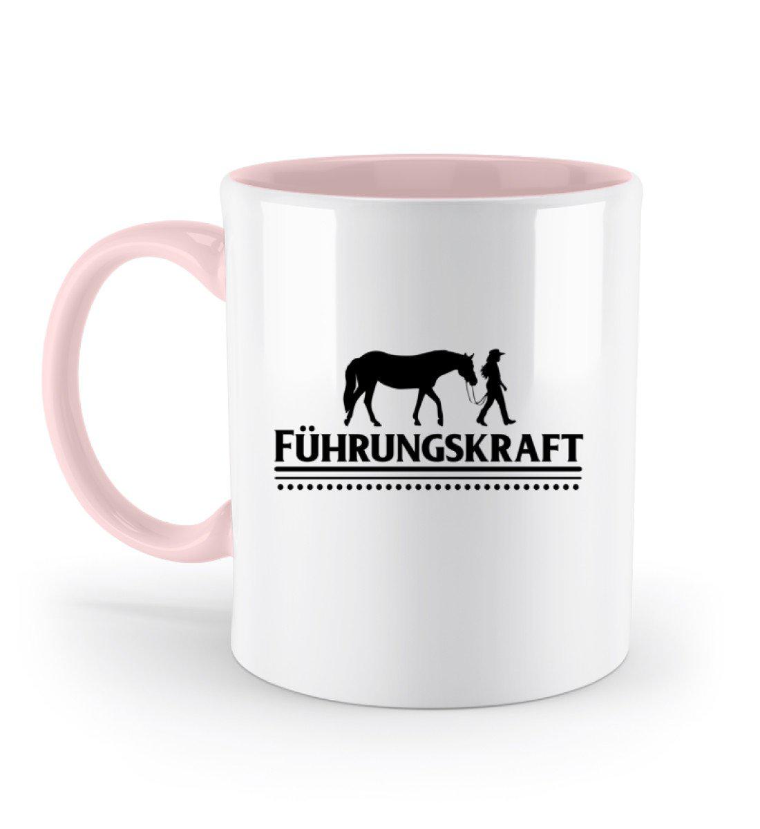 Führungskraft Pferd · Keramik Tasse zweifarbig-Keramik Tasse Zweifarbig-Powder Pink-330ml-Agrarstarz