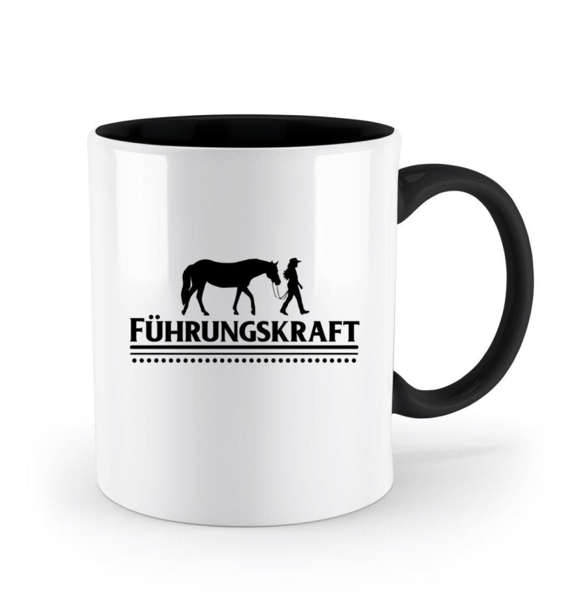 Führungskraft Pferd · Keramik Tasse zweifarbig-Keramik Tasse Zweifarbig-Agrarstarz
