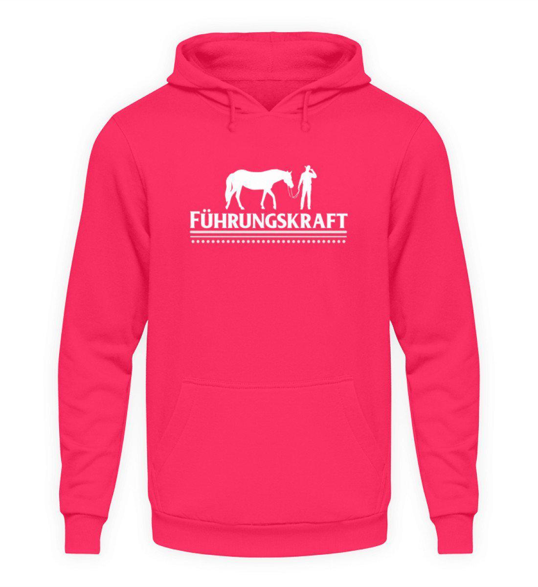 Führungskraft Pferd Mann · Unisex Kapuzenpullover Hoodie-Unisex Hoodie-Hot Pink-S-Agrarstarz