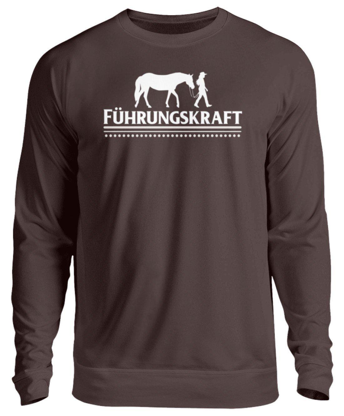 Führungskraft Pferd · Unisex Sweatshirt Pullover-Unisex Sweatshirt-Hot Chocolate-S-Agrarstarz