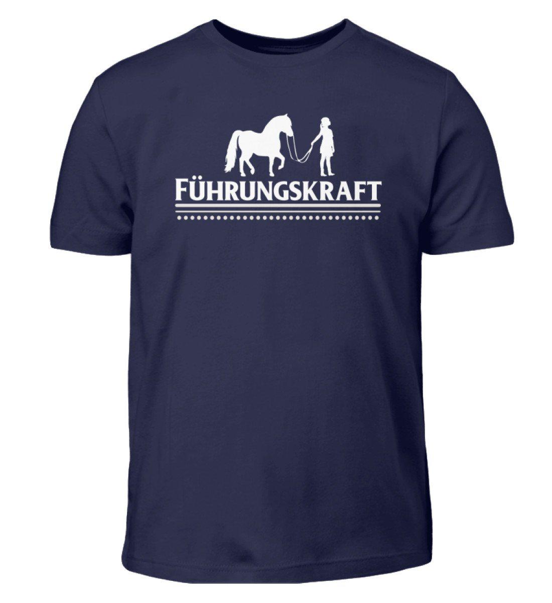 Führungskraft Pony · Kinder T-Shirt-Kinder T-Shirt-Navy-12/14 (152/164)-Agrarstarz