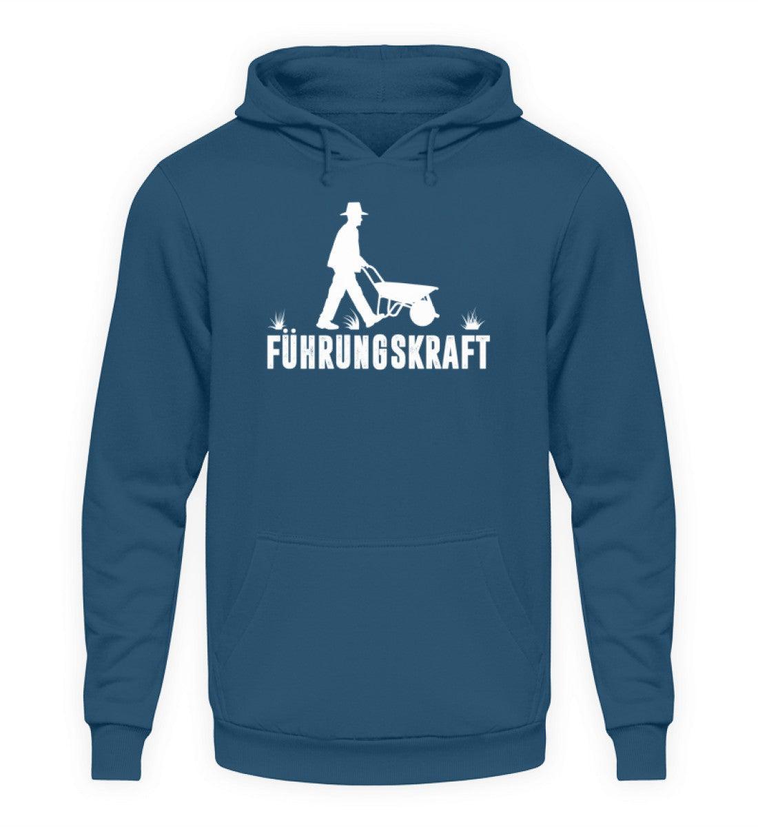 Führungskraft Schubkarre Mann · Unisex Kapuzenpullover Hoodie-Unisex Hoodie-Airforce Blue-S-Agrarstarz