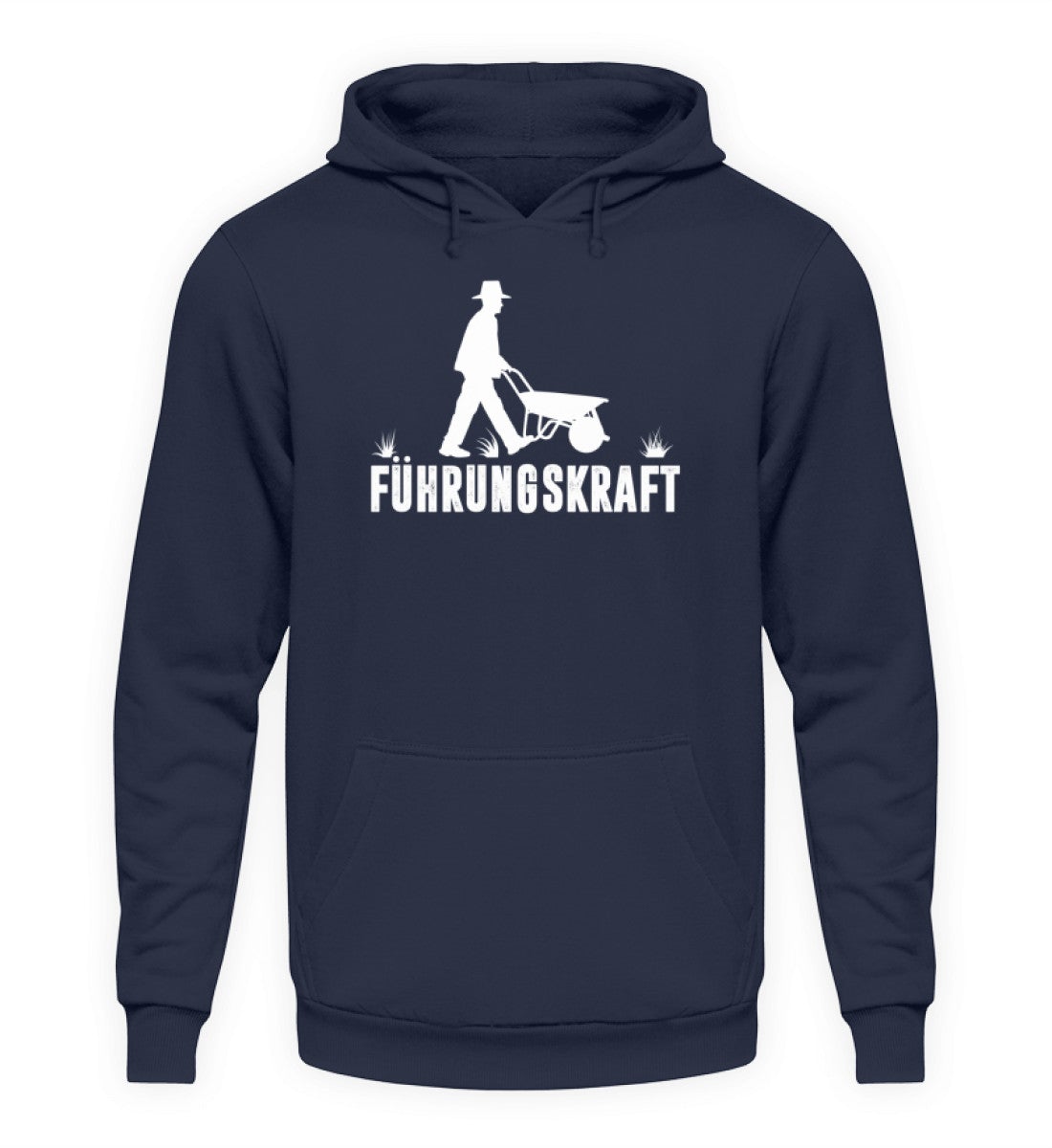 Führungskraft Schubkarre Mann · Unisex Kapuzenpullover Hoodie-Unisex Hoodie-Oxford Navy-S-Agrarstarz