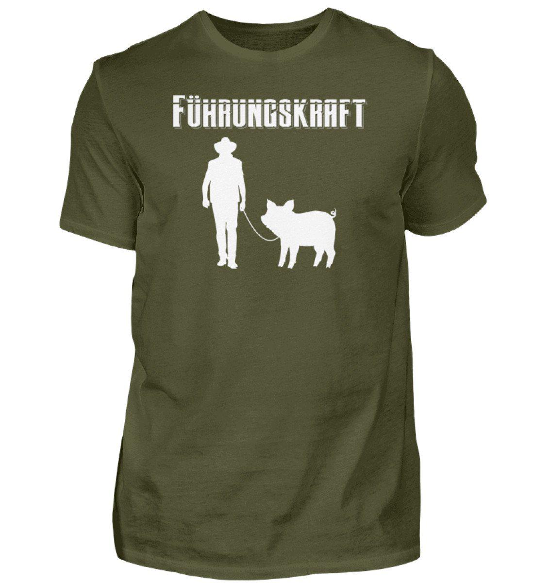 Führungskraft Schwein · Herren T-Shirt-Herren Basic T-Shirt-Agrarstarz