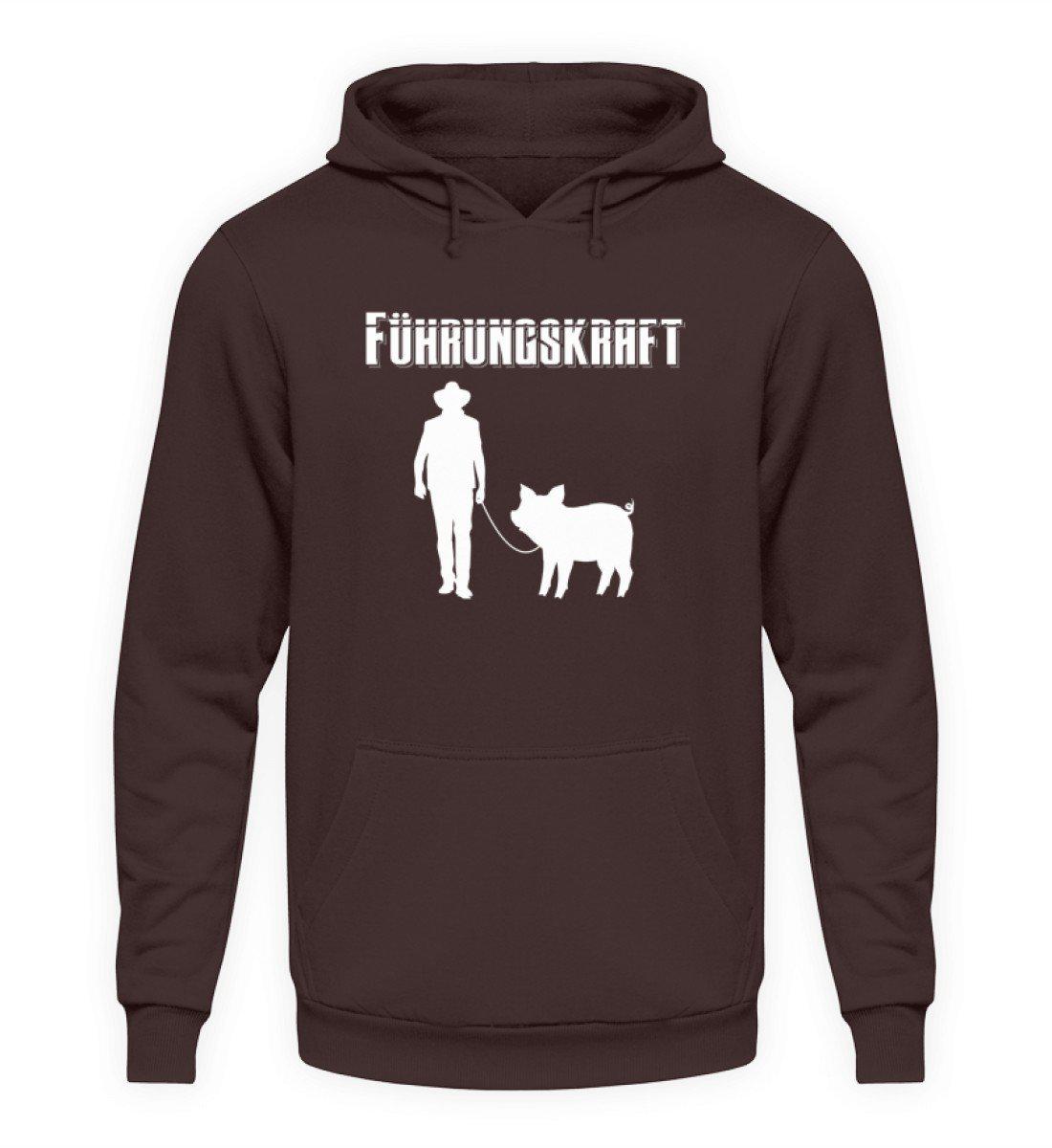 Führungskraft Schwein · Unisex Kapuzenpullover Hoodie-Unisex Hoodie-Hot Chocolate-L-Agrarstarz