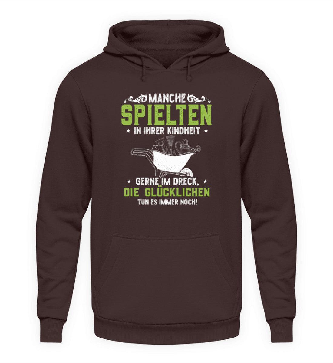 Garten im Dreck spielen · Unisex Kapuzenpullover Hoodie-Unisex Hoodie-Hot Chocolate-S-Agrarstarz