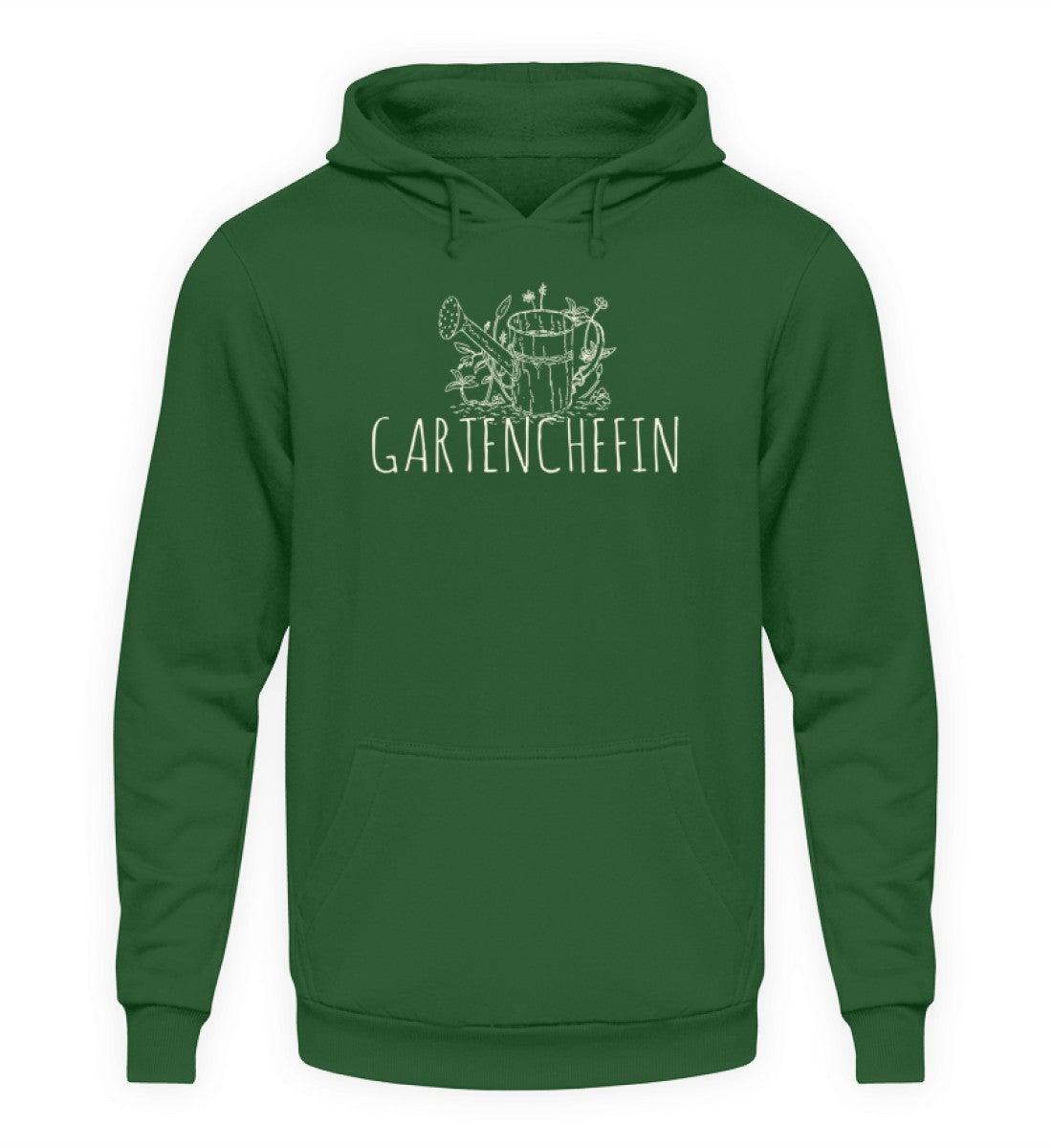 Gartenchefin · Unisex Kapuzenpullover Hoodie-Unisex Hoodie-Bottle Green-S-Agrarstarz