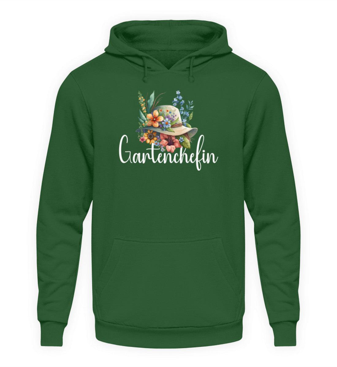 Gartenchefin · Unisex Kapuzenpullover Hoodie-Unisex Hoodie-Bottle Green-XS-Agrarstarz