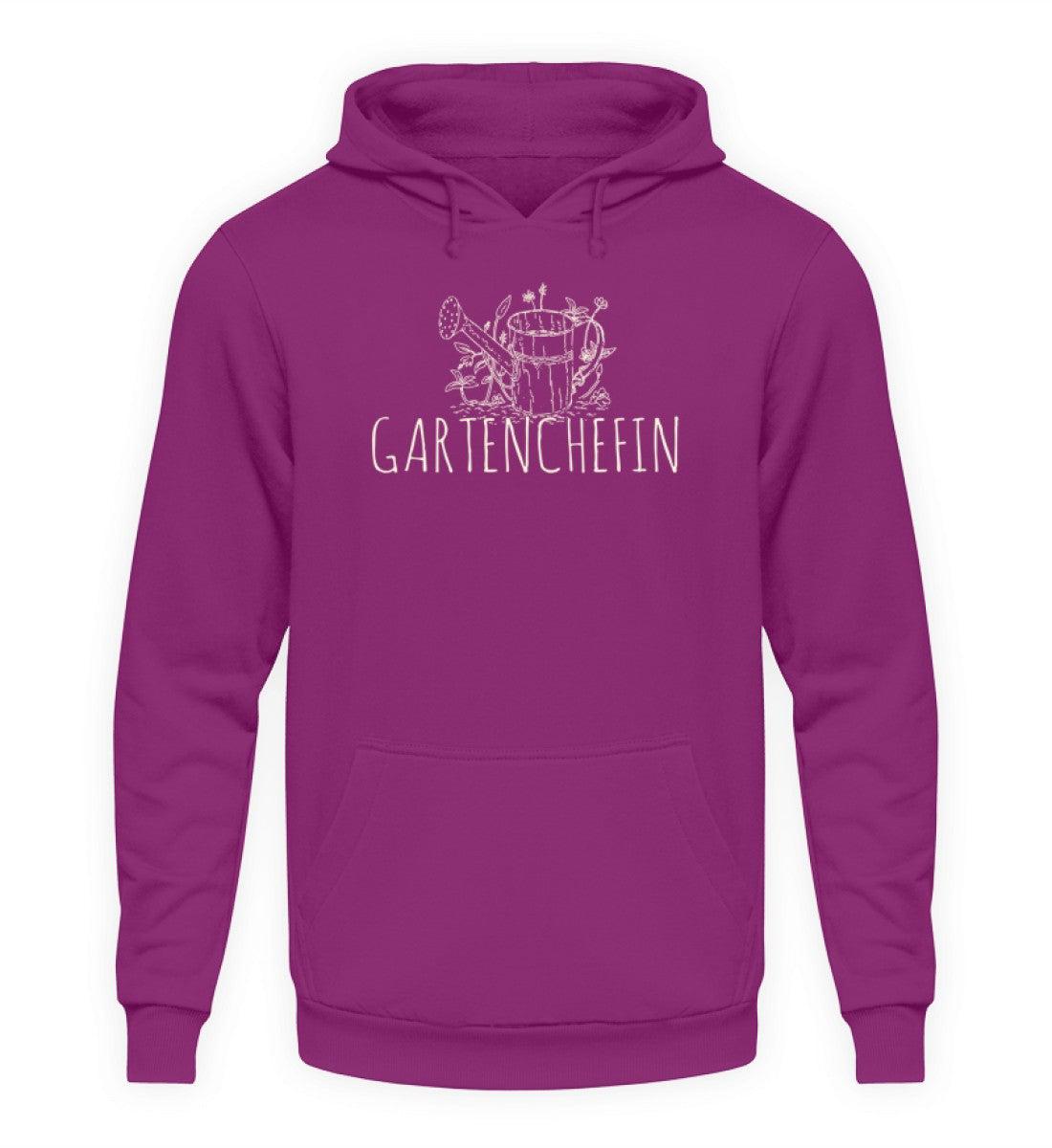 Gartenchefin · Unisex Kapuzenpullover Hoodie-Unisex Hoodie-Magenta Magic-S-Agrarstarz