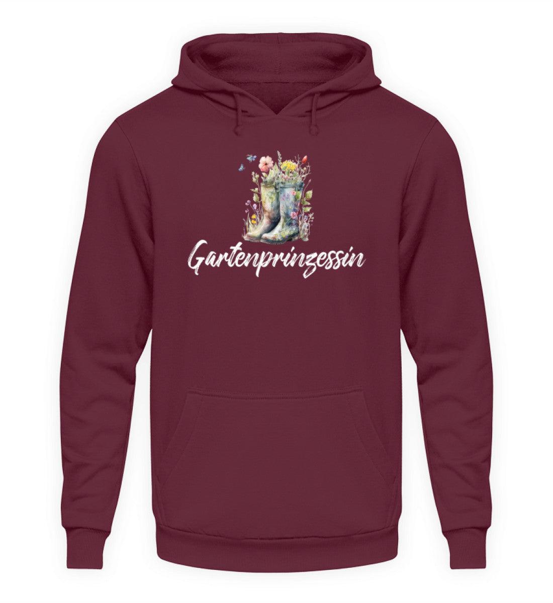 Gartenprinzessin · Unisex Kapuzenpullover Hoodie-Unisex Hoodie-Burgundy-XS-Agrarstarz