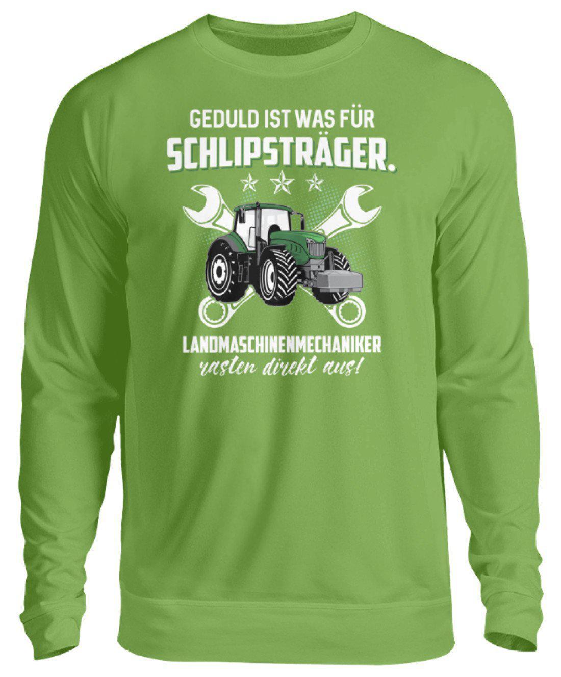 Geduld für Schlipsträger · Unisex Sweatshirt Pullover-Unisex Sweatshirt-LimeGreen-S-Agrarstarz