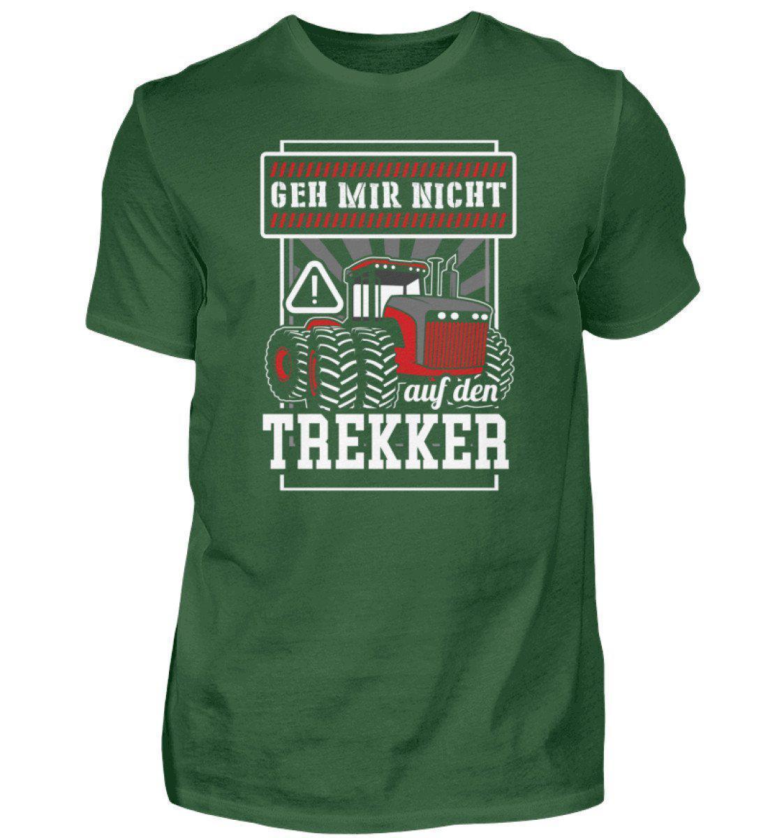 Geh mir nicht auf den Trekker · Herren T-Shirt-Herren Basic T-Shirt-Bottle Green-S-Agrarstarz