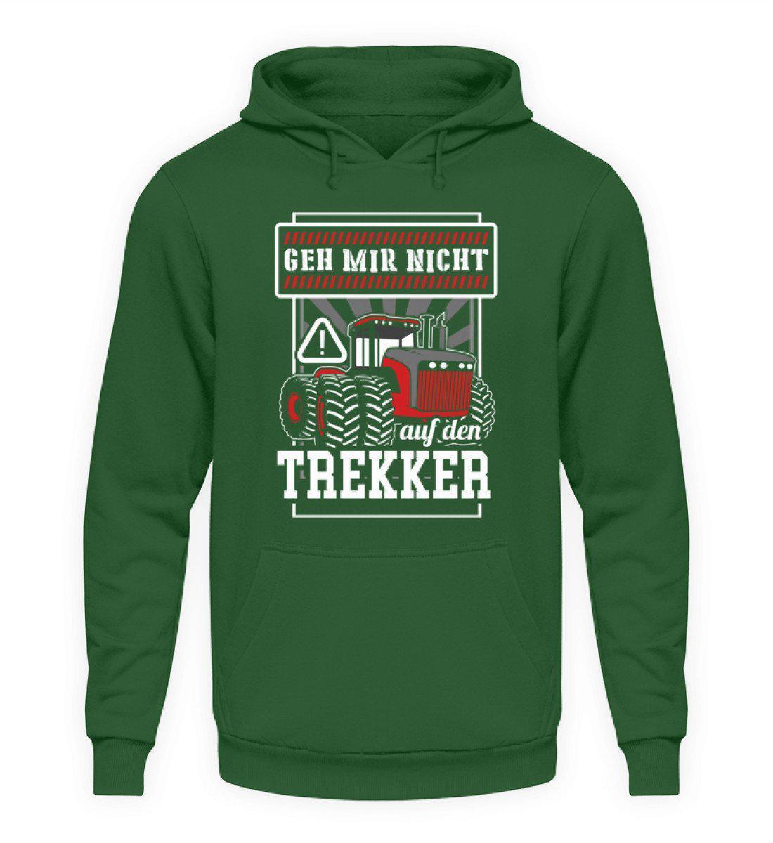 Geh mir nicht auf den Trekker · Unisex Kapuzenpullover Hoodie-Unisex Hoodie-Bottle Green-L-Agrarstarz