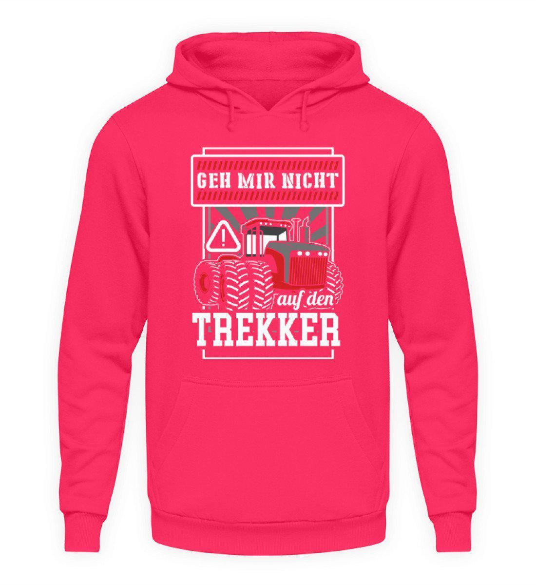 Geh mir nicht auf den Trekker · Unisex Kapuzenpullover Hoodie-Unisex Hoodie-Hot Pink-L-Agrarstarz