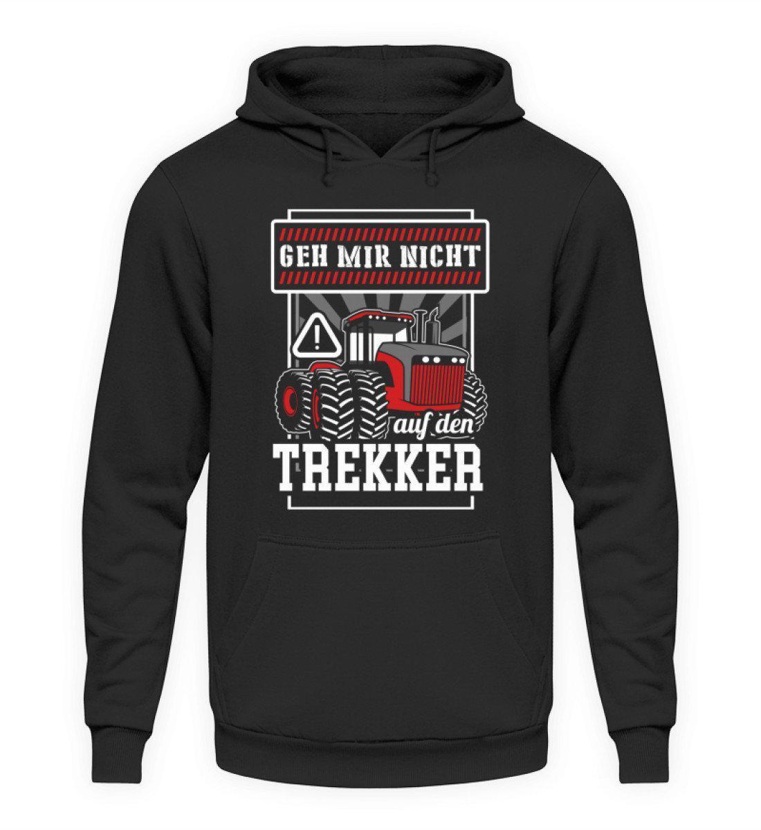 Geh mir nicht auf den Trekker · Unisex Kapuzenpullover Hoodie-Unisex Hoodie-Jet Black-L-Agrarstarz