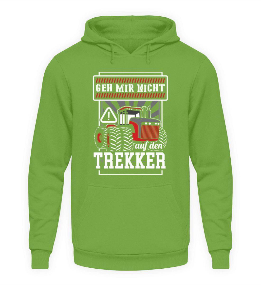 Geh mir nicht auf den Trekker · Unisex Kapuzenpullover Hoodie-Unisex Hoodie-LimeGreen-L-Agrarstarz