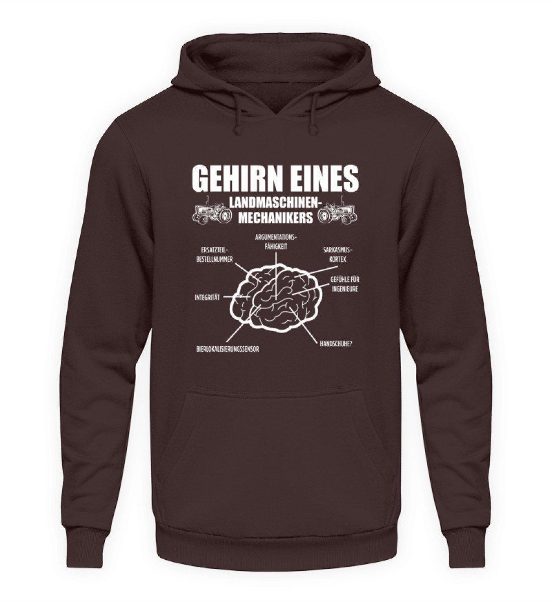 Gehirn eines Landmaschinenmechanikers · Unisex Kapuzenpullover Hoodie-Unisex Hoodie-Hot Chocolate-S-Agrarstarz