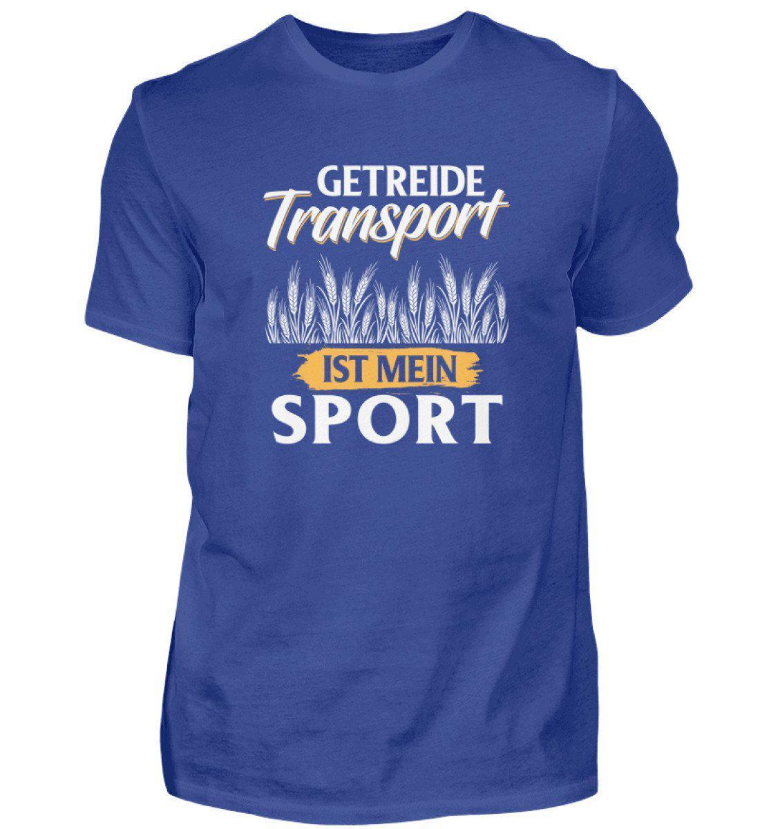 Getreide Transport · Herren T-Shirt-Herren Basic T-Shirt-Royal Blue-S-Agrarstarz