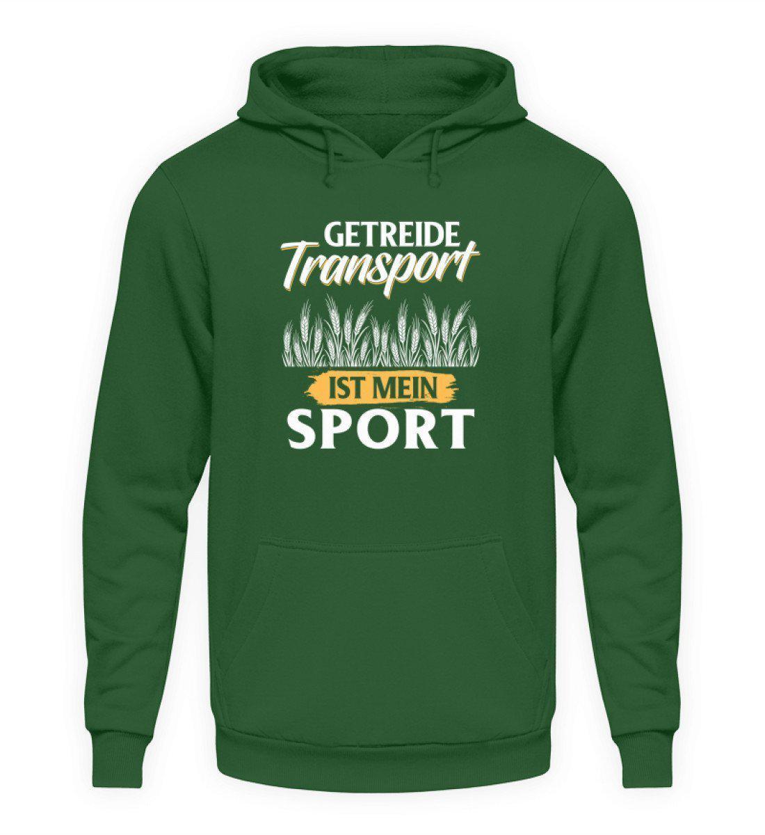 Getreide Transport · Unisex Kapuzenpullover Hoodie-Unisex Hoodie-Bottle Green-L-Agrarstarz