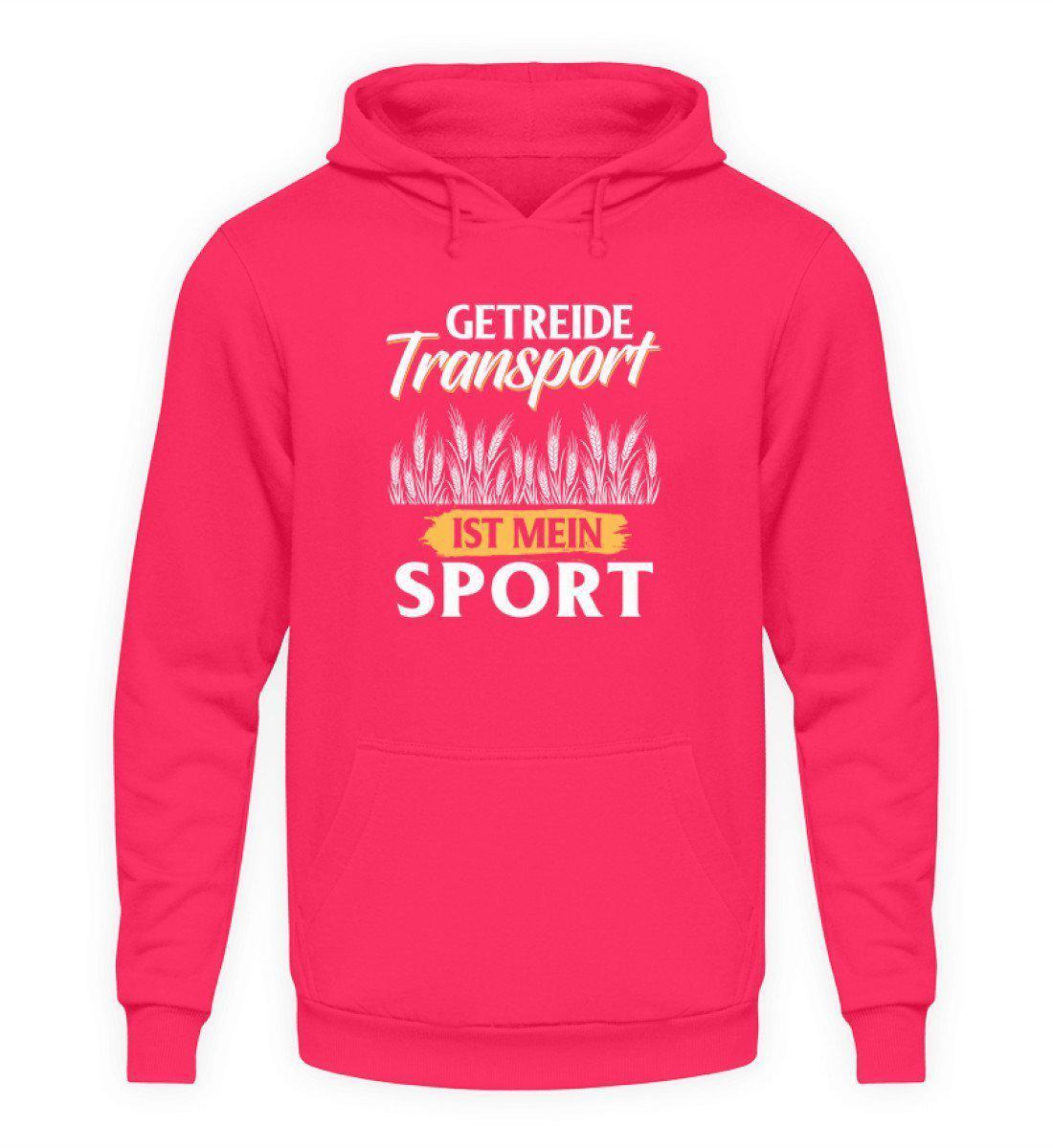 Getreide Transport · Unisex Kapuzenpullover Hoodie-Unisex Hoodie-Hot Pink-L-Agrarstarz