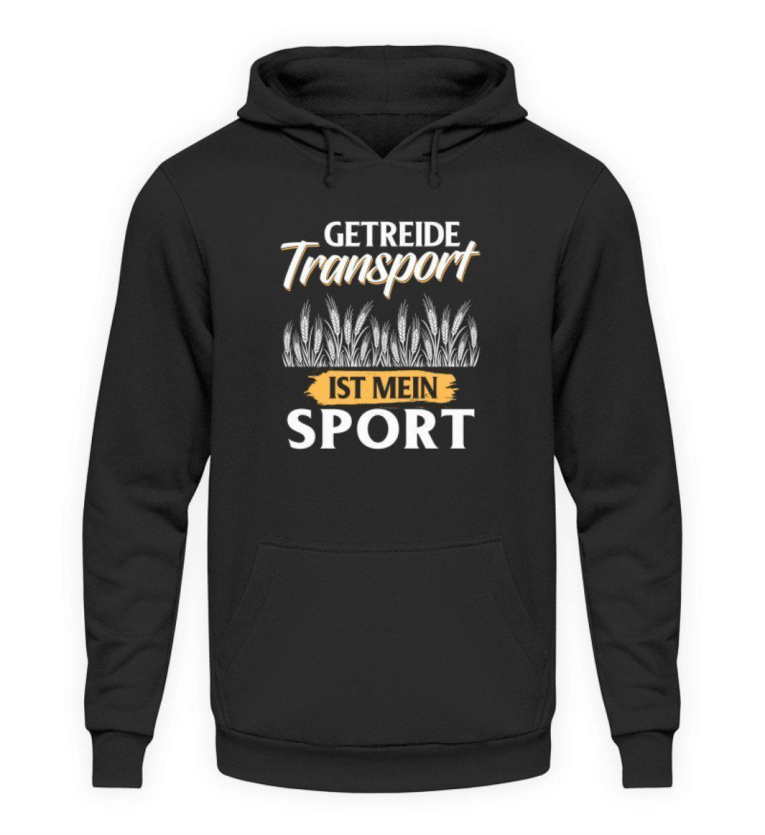 Getreide Transport · Unisex Kapuzenpullover Hoodie-Unisex Hoodie-Jet Black-L-Agrarstarz