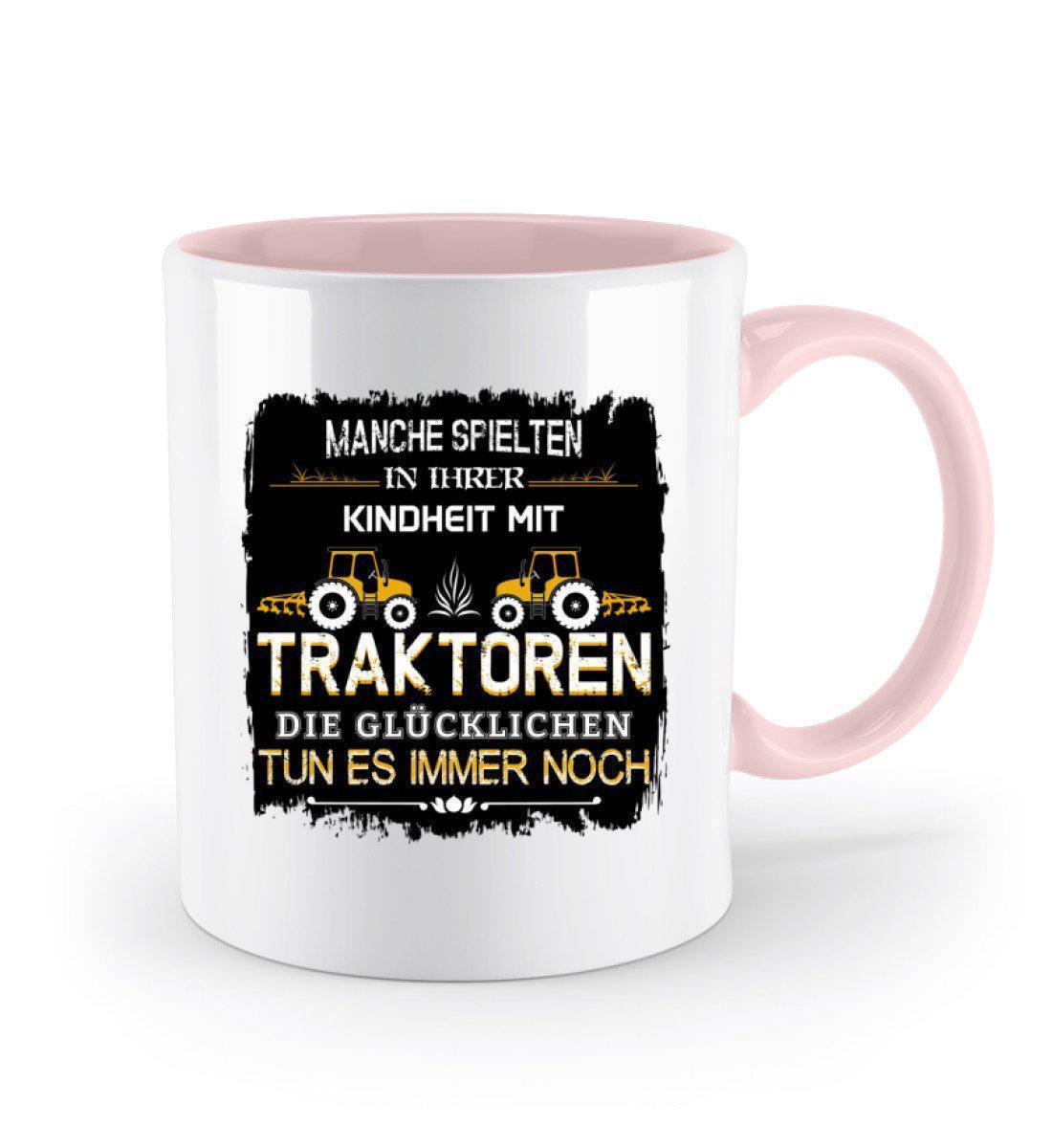 Glücklichen Traktor spielen 2 · Keramik Tasse zweifarbig-Keramik Tasse Zweifarbig-Agrarstarz