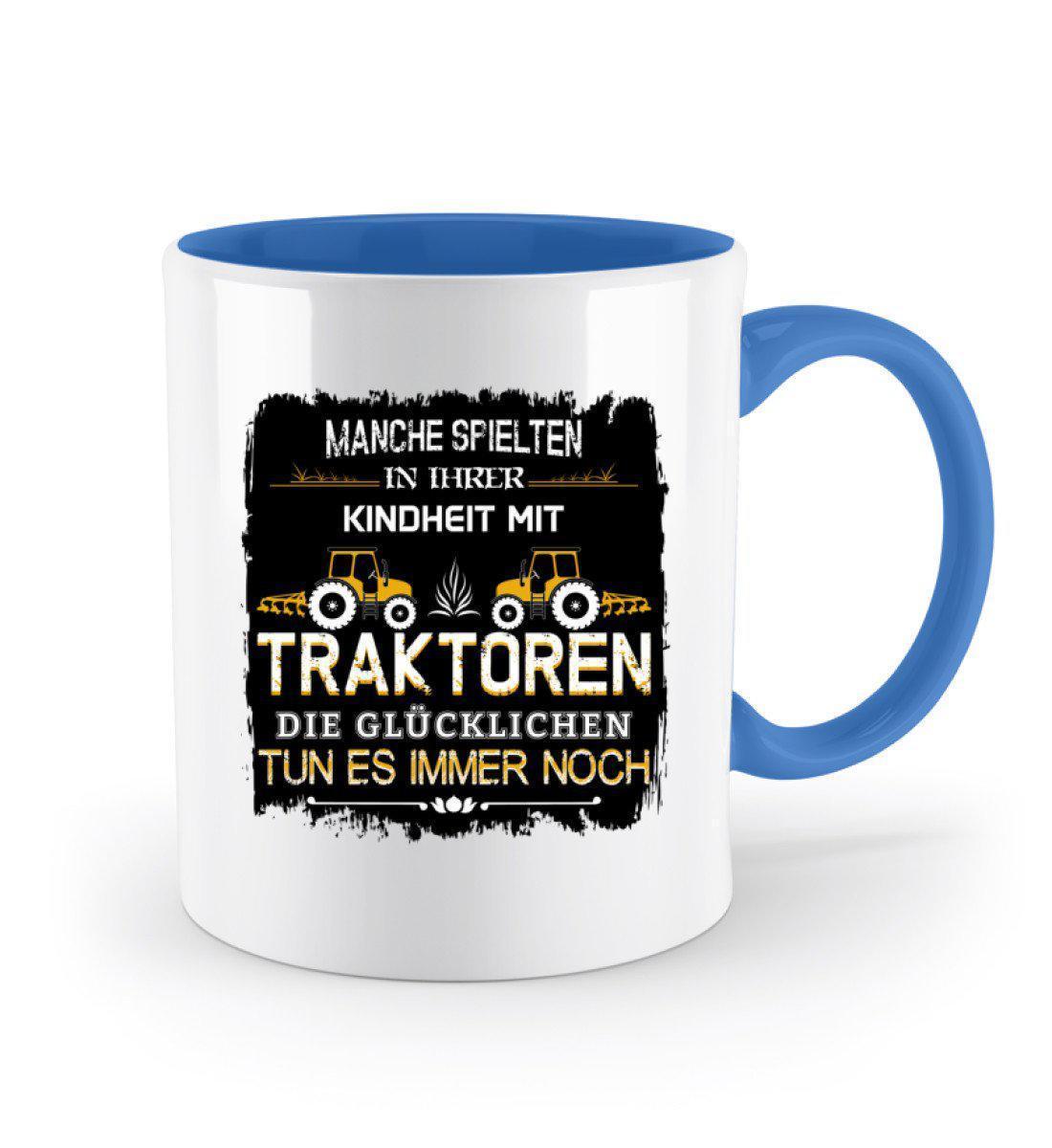 Glücklichen Traktor spielen 2 · Keramik Tasse zweifarbig-Keramik Tasse Zweifarbig-Agrarstarz