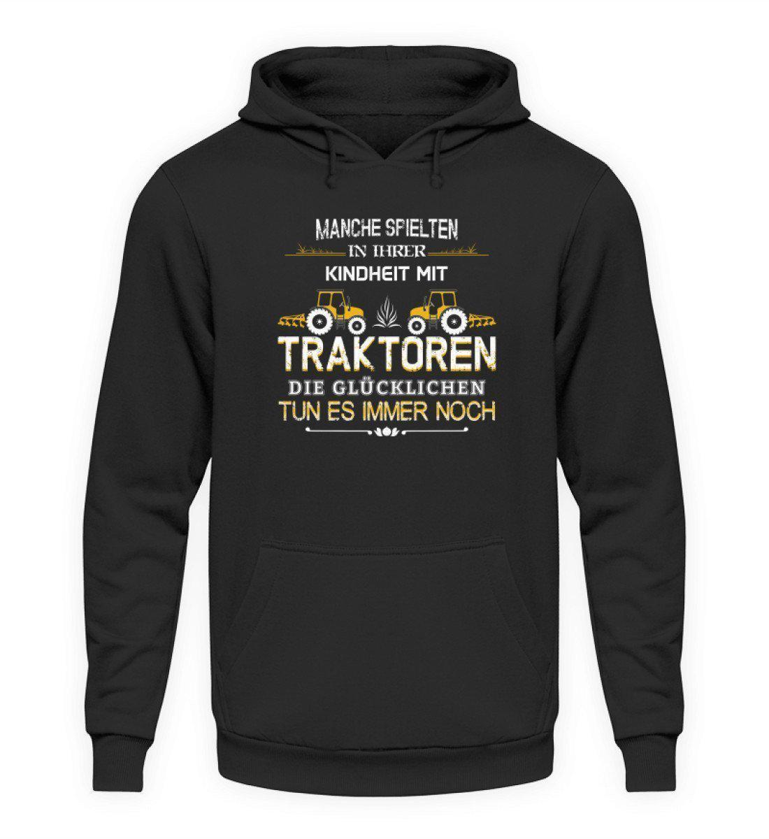 Glücklichen Traktoren spielen 2 · Unisex Kapuzenpullover Hoodie-Unisex Hoodie-Jet Black-L-Agrarstarz