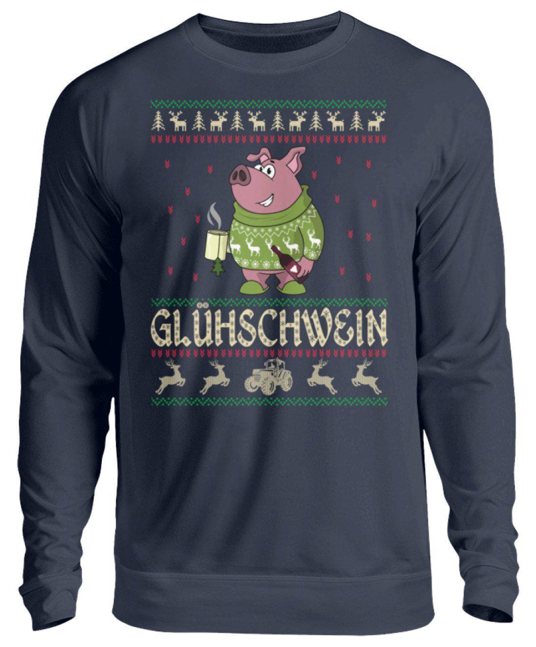 Glühschwein Ugly Christmas · Unisex Sweatshirt Pullover-Unisex Sweatshirt-Oxford Navy-S-Agrarstarz