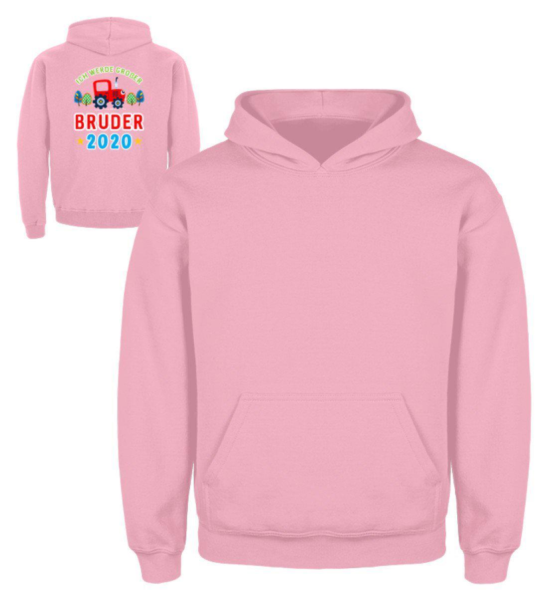 Großer Bruder 2020 · Kinder Kapuzenpullover Hoodie-Kinder Hoodie-Baby Pink-3/4 (98/104)-Agrarstarz