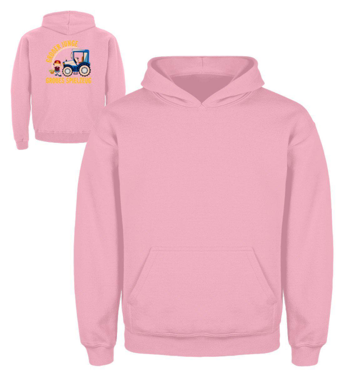 Großer Junge · Kinder Kapuzenpullover Hoodie-Kinder Hoodie-Baby Pink-3/4 (98/104)-Agrarstarz