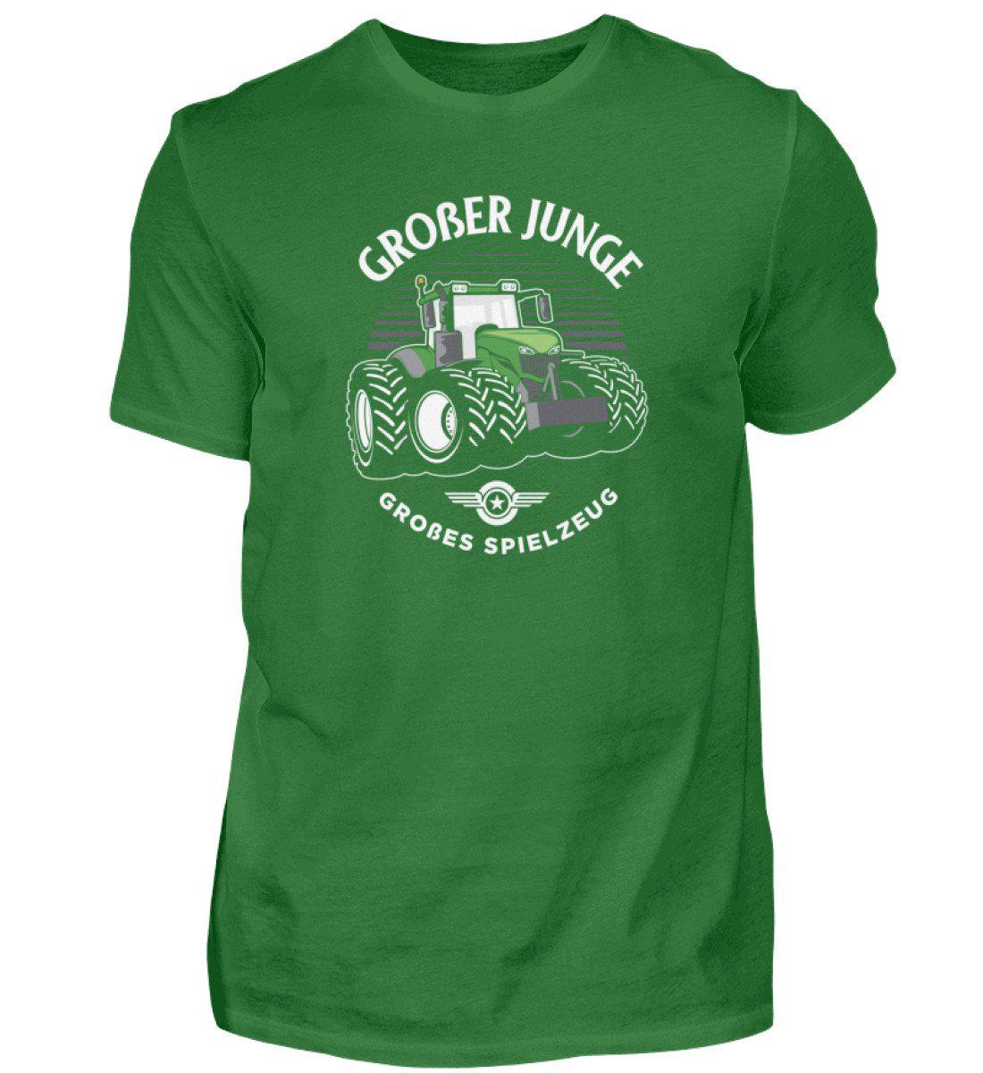 Großer Junge großes Spielzeug · Herren T-Shirt-Herren Basic T-Shirt-Kelly Green-S-Agrarstarz