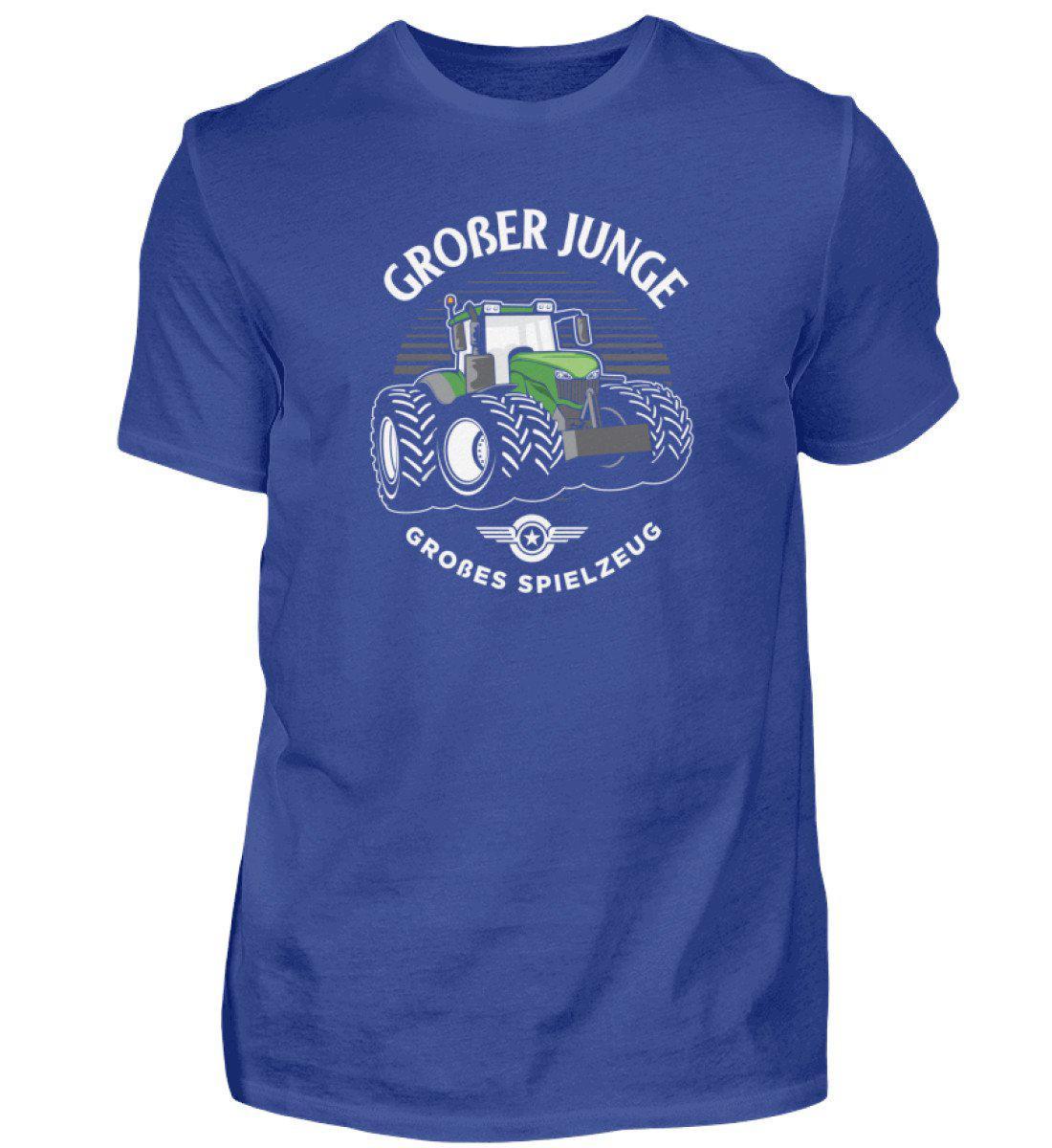 Großer Junge großes Spielzeug · Herren T-Shirt-Herren Basic T-Shirt-Royal Blue-S-Agrarstarz