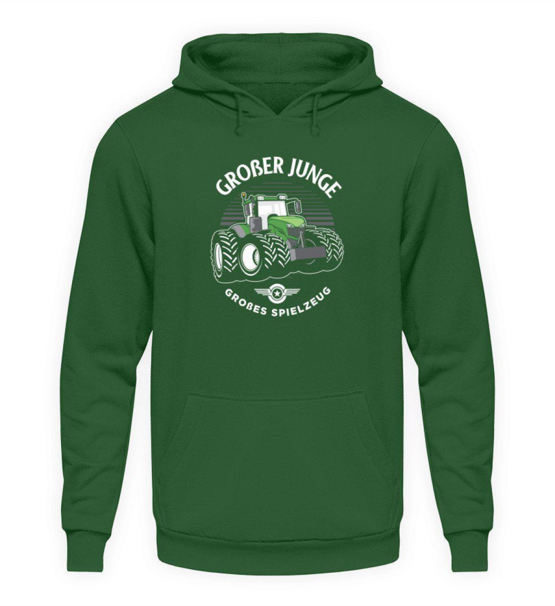 Großer Junge großes Spielzeug · Unisex Kapuzenpullover Hoodie-Unisex Hoodie-Bottle Green-S-Agrarstarz