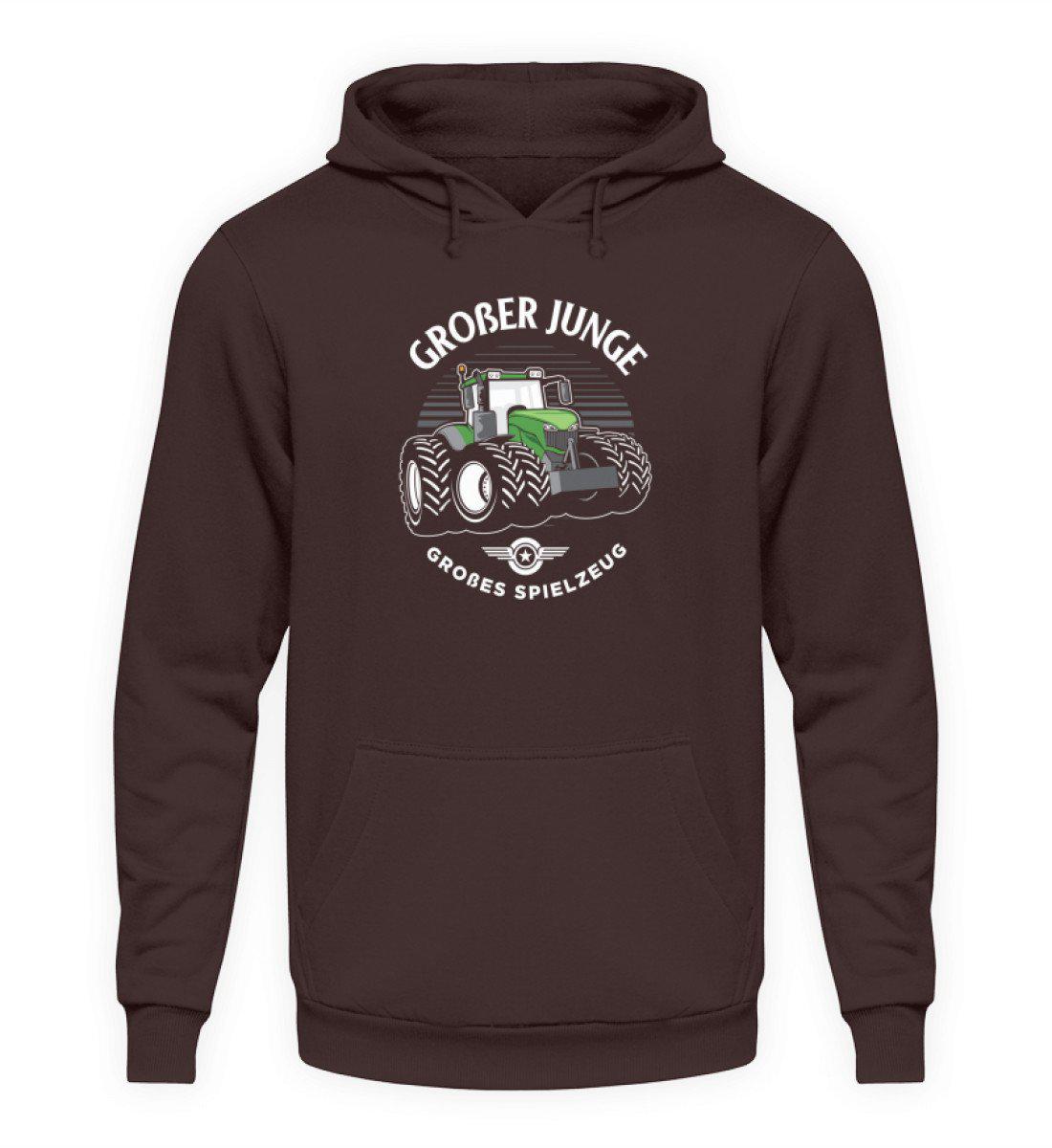 Großer Junge großes Spielzeug · Unisex Kapuzenpullover Hoodie-Unisex Hoodie-Hot Chocolate-S-Agrarstarz