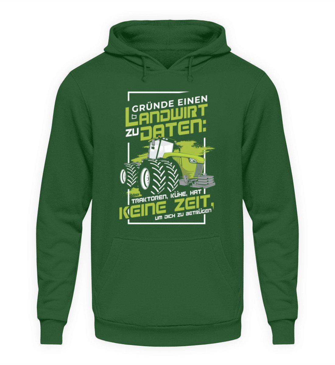 Gründe Landwirt Daten · Unisex Kapuzenpullover Hoodie-Unisex Hoodie-Bottle Green-S-Agrarstarz