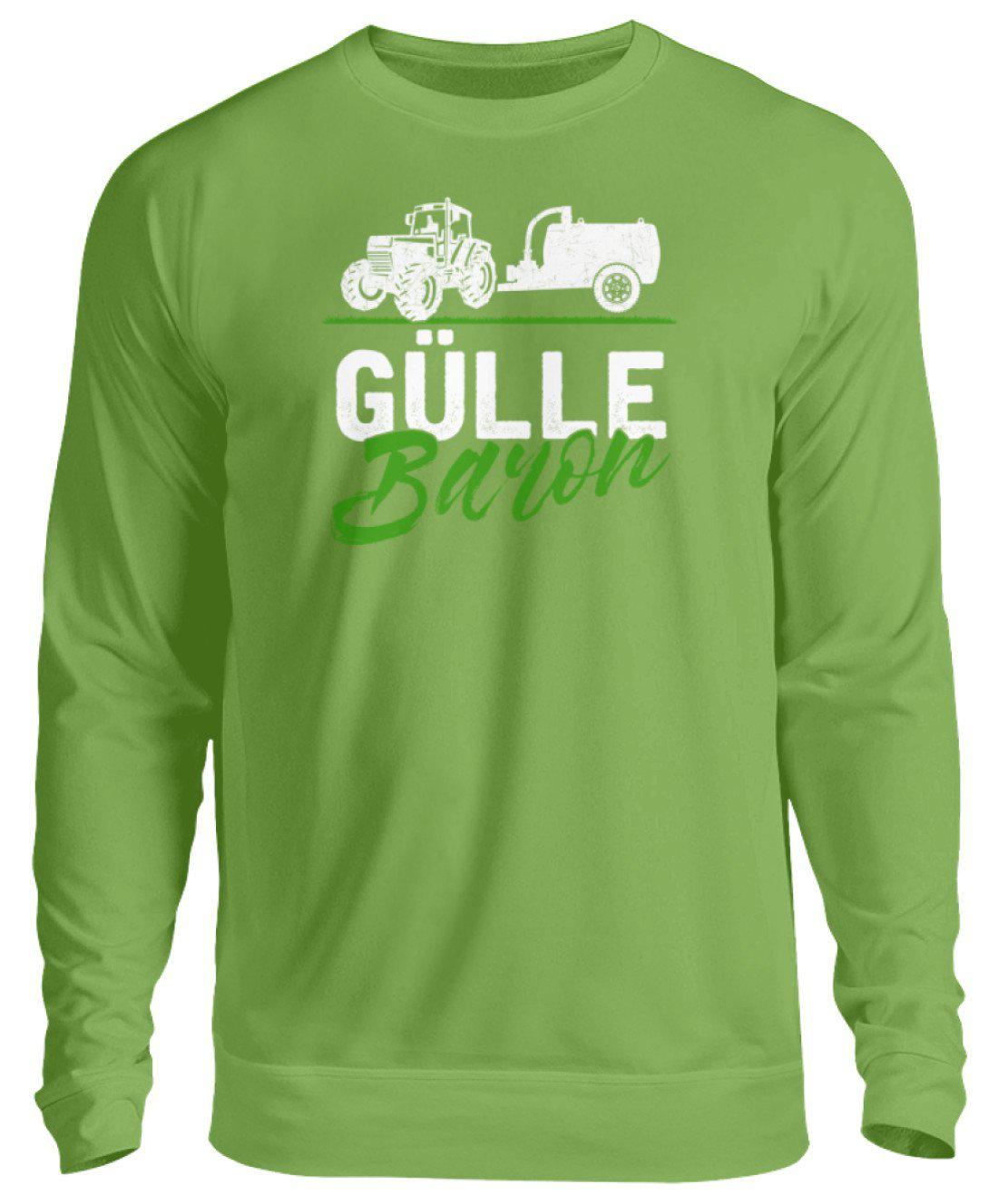 Gülle Baron 2 · Unisex Sweatshirt Pullover-Unisex Sweatshirt-LimeGreen-S-Agrarstarz