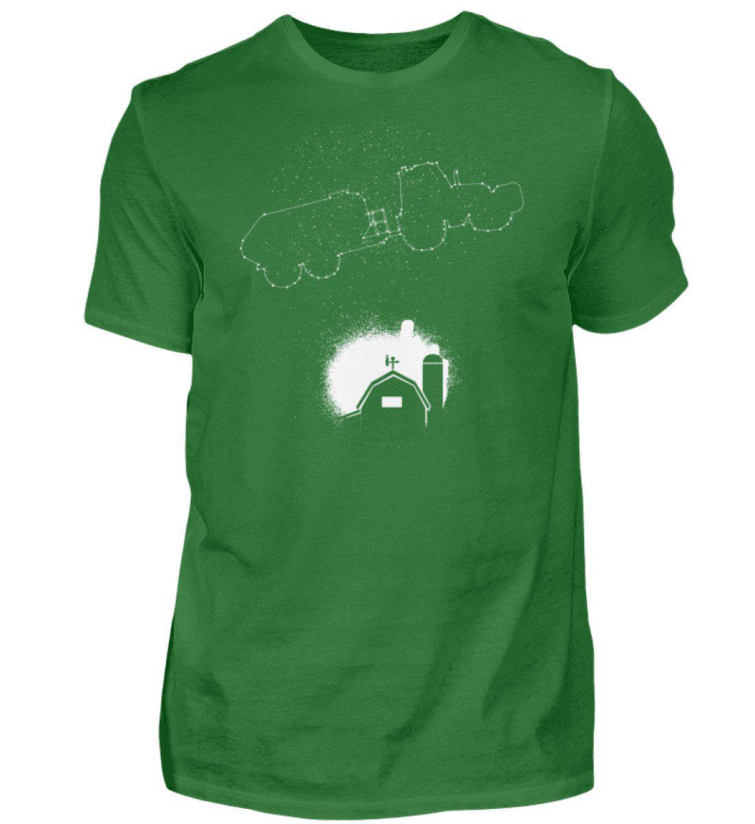 Gülle Sterne · Herren T-Shirt-Herren Basic T-Shirt-Kelly Green-S-Agrarstarz